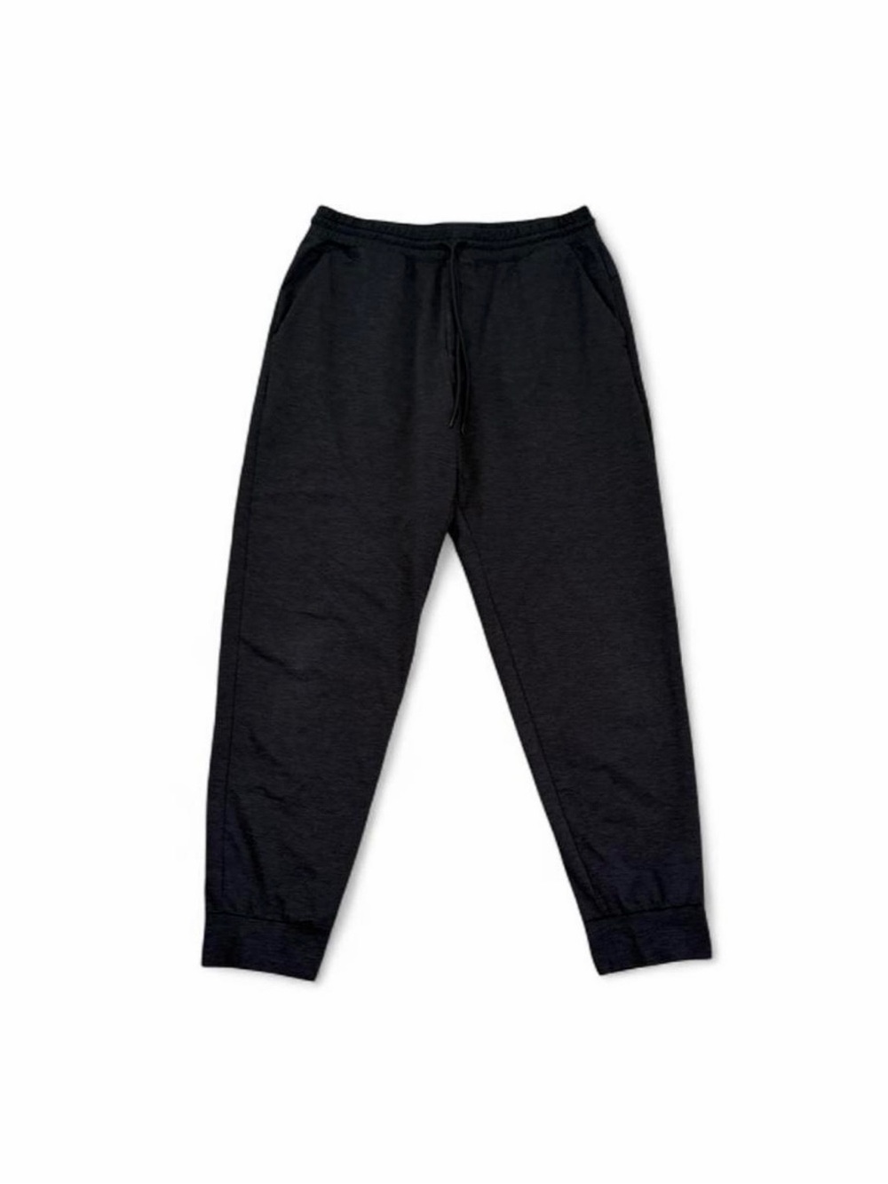 Uniqlo Black Men's Jogger Sweatpants - Slim Cuffed Design